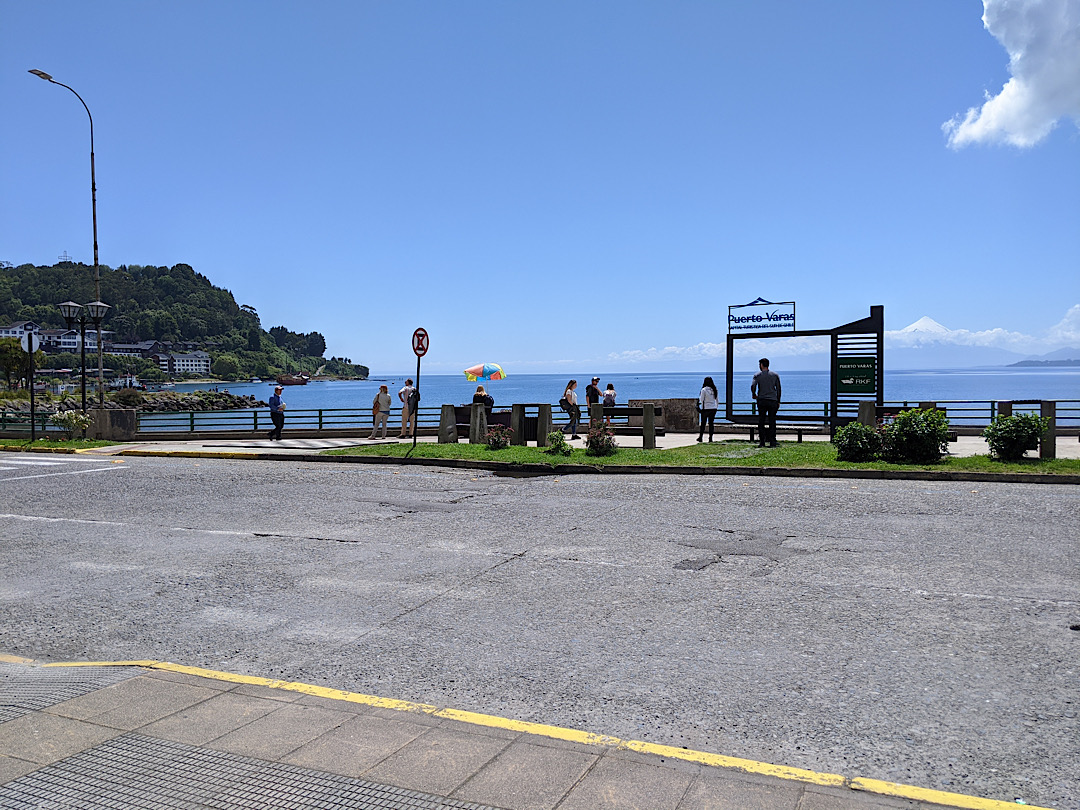 Puerto Varas lakefront.