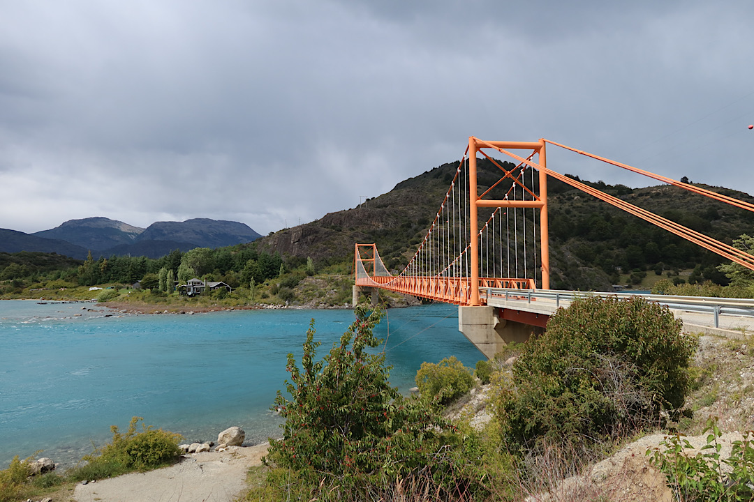 Big bridges seem especially impressive when compared to small gravel roads.