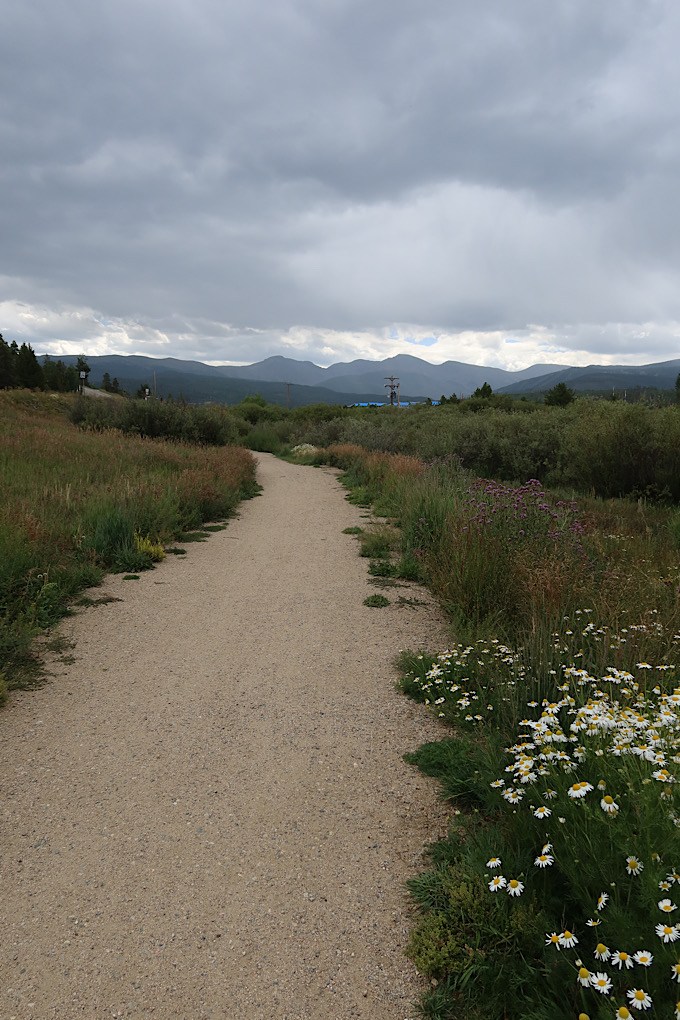 Bike path.