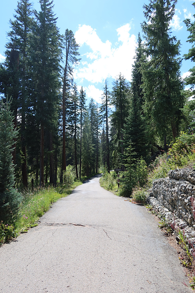 Even more bike path.