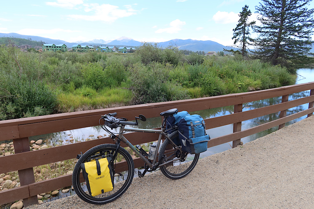 Somewhat scenic bike path.