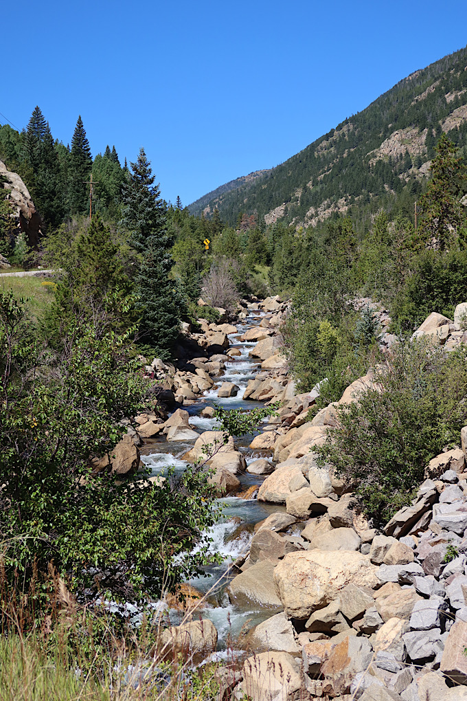 Streams are nice but they do remind you that you're going the wrong way.