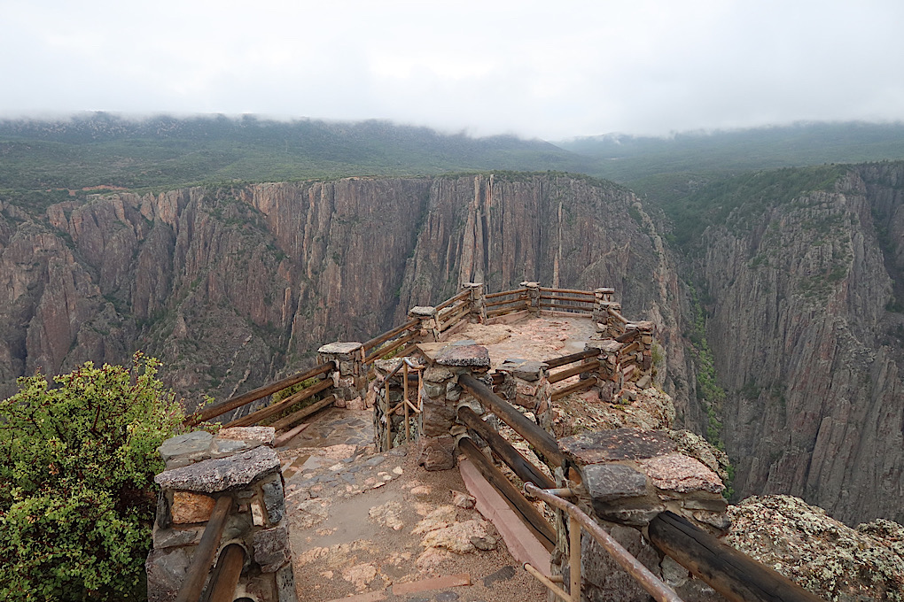 I spent a while thinking about what it must have been like to build this overlook spot.