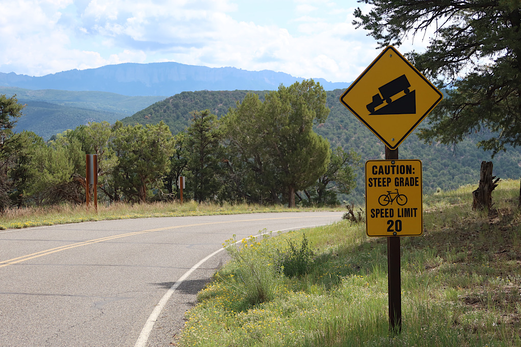 Don't usually see bike specific speed limits.