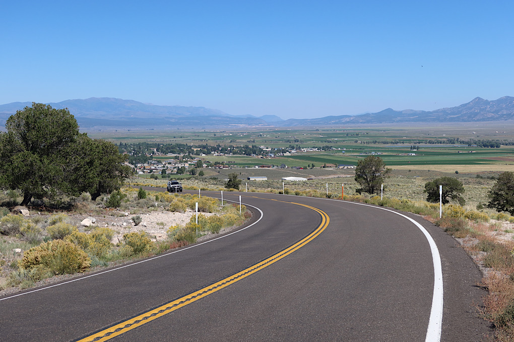 Panguitch was very green