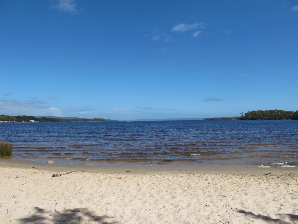 A beach back in Strahan.