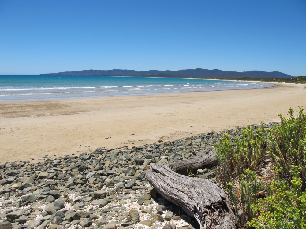 Bakers Beach, the sandy part.