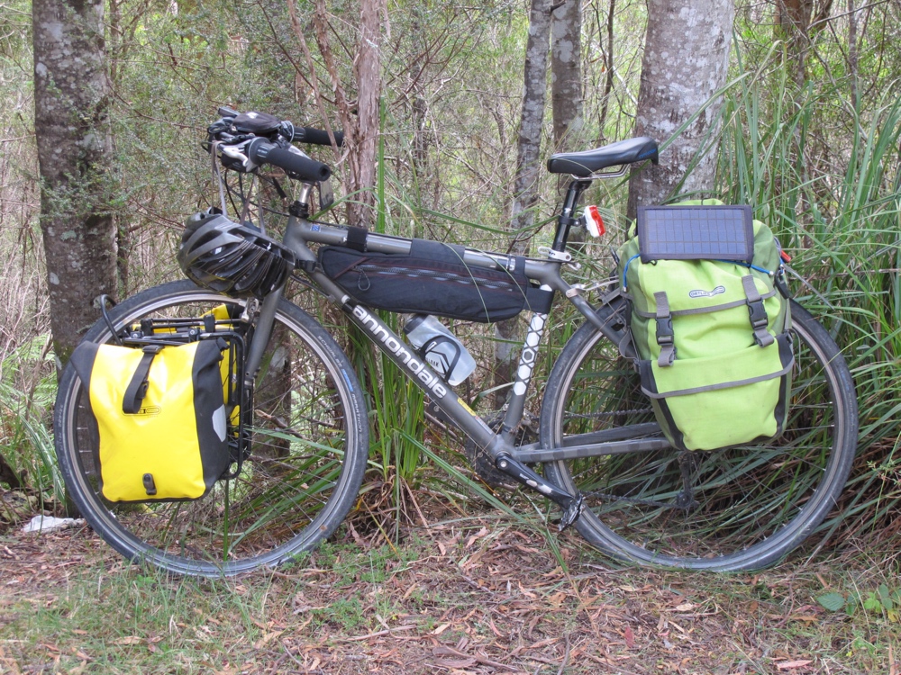 The trusty steed, waiting while I went sightseeing.