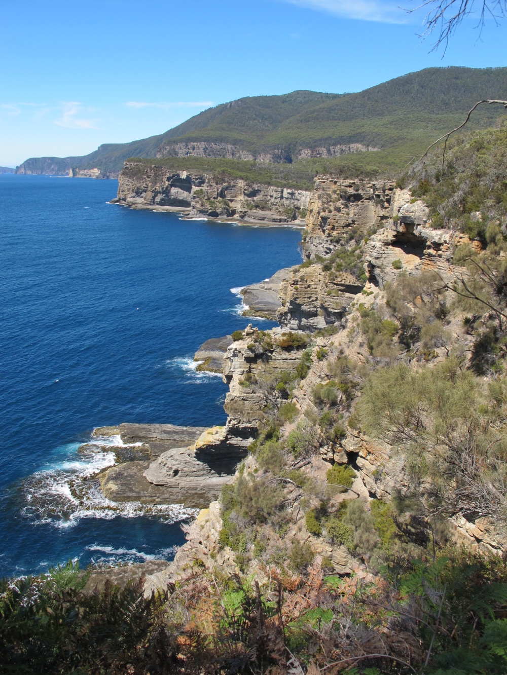 Rough coastline.