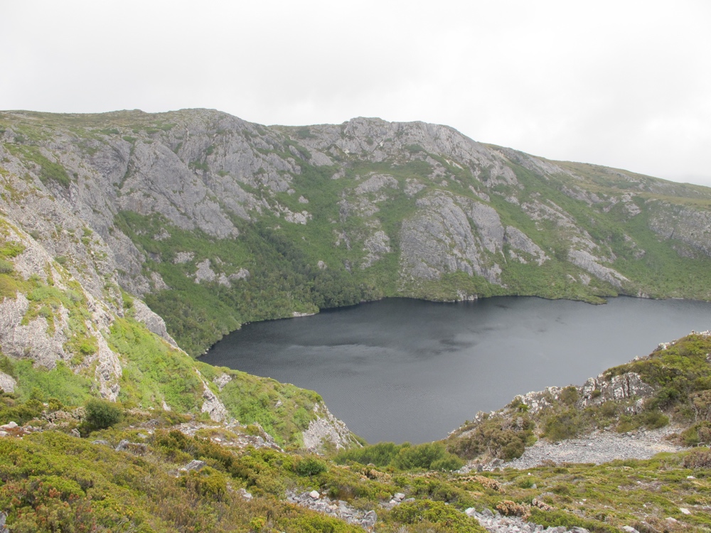 The glacial Crater Lake.