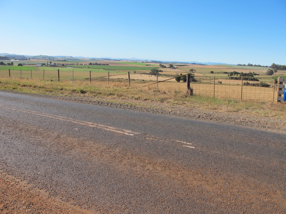 Tasmanian farmland