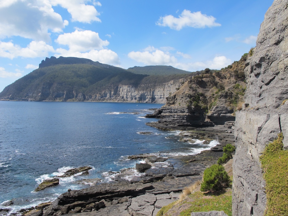 View from the fossils.