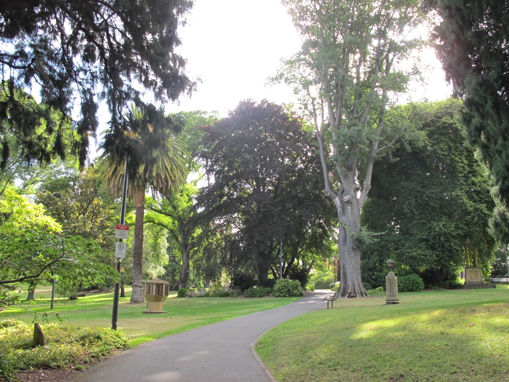 A park in Hobart.