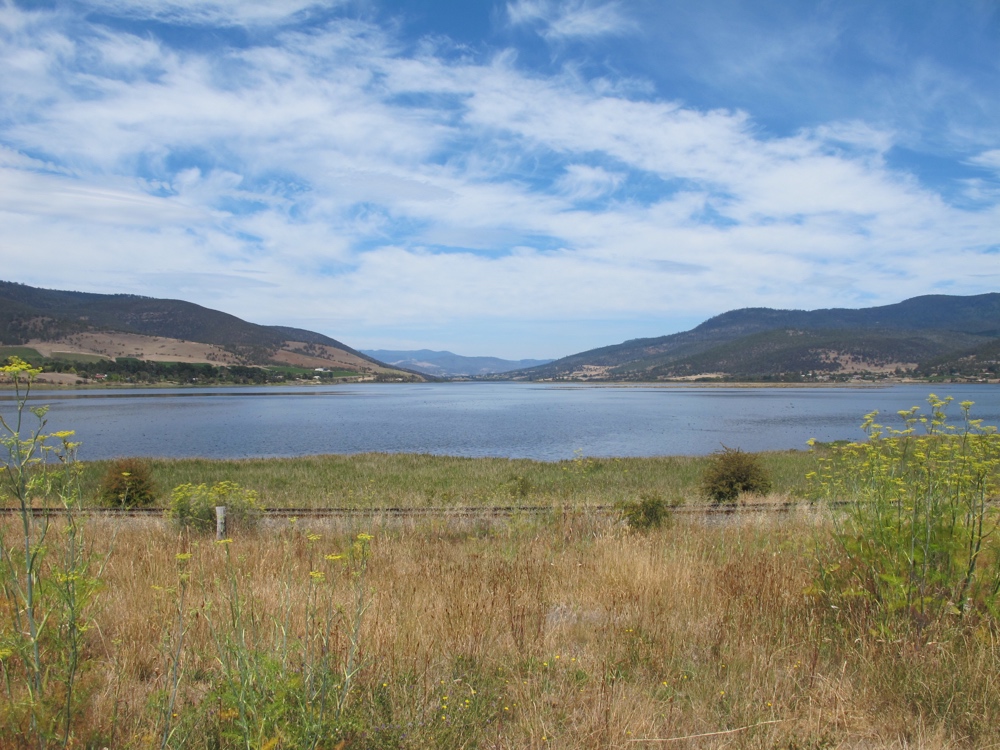 One of the few pictures I took. The river in a wide spot.