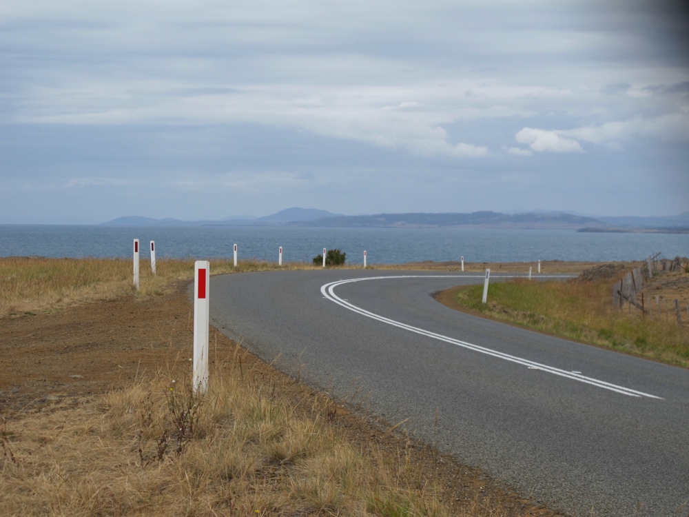 More road to Triabunna.