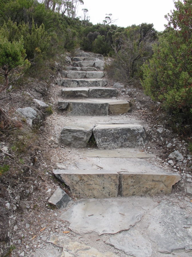 Some parts of these trails must have taken a lot of work to build.