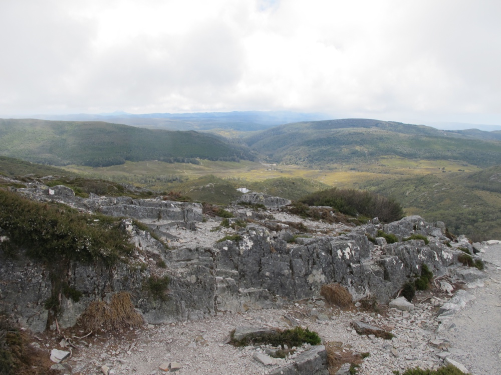 The non-Cradle Mountain direction.