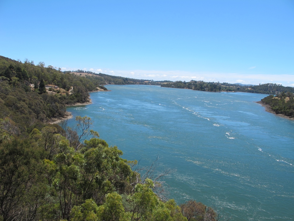 The view from Batman Bridge.